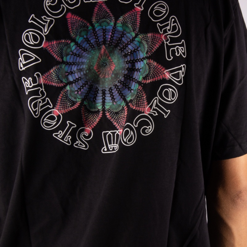Camiseta Volcom Star Shields Preto